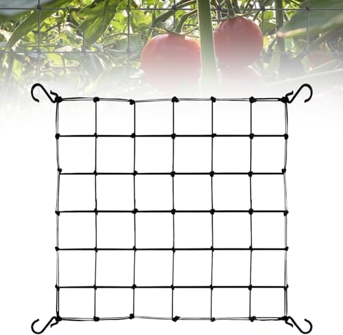 Lithyc Red De Tienda De Cultivo - Red De Enrejado para Tienda De Cultivo - Red Scrog De - Se Utiliza para Redes De Soporte para Plantas De Verduras, Frutas Y Flores (Adecuado para bastidores 60/120)