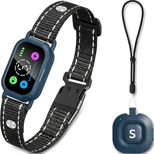 STAALGUARD 2-in-1 Collare Antiabbaio per Cani e Collare di Addestramento con Telecomando – Automatico e Manuale – Modalità Sonora e Vibrazione Progressiva – Impermeabile IP67