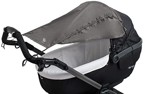 Altabebe AL7012-11 Sonnensegel mit Seitenschutz für Kinderwagen, Midnight Sky