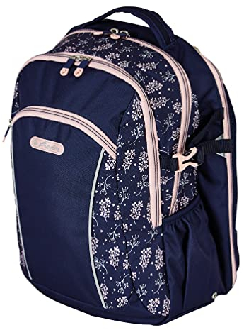 herlitz 50038039 Grundschulrucksack Ultimate leer, Blossom, 1 Stück