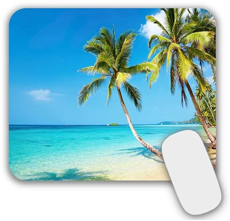 Tapis de souris de jeu/bureau - Avec motifs - 24 x 20 x 0,3 cm - Pour ordinateur de bureau, ordinateur portable - 5358