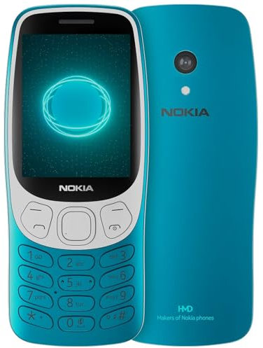 Nokia 3210 4G 64 MB RAM, 128 MB Speicher, Dual SIM... (Blau)