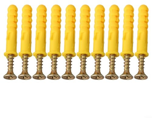 Solution de montage 40 pièces d'ancrage mural et vis pour diverses applications domestiques