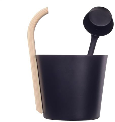 Set di secchi per sauna, barile d'acqua in alluminio, contenitore in alluminio da 7 l, resistente al calore, indispensabile per bagno, casa, hotel, vasca da bagno, centro benessere, per