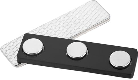 Magnetisk namnskylt – magneter för namnskyltar | återanvändbar hållare, starkt magnetiskt spänne, neodym-järn-bor-namnskylt för män och kvinnor, enhetliga medarbetarhyllor,