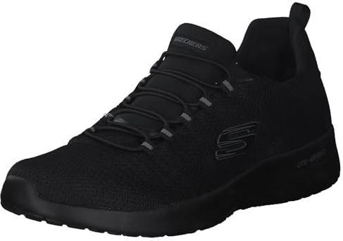 Skechers Mens Dynamight Sports Shoes, Sneakers, Black Mesh Trim, 10.5 UK