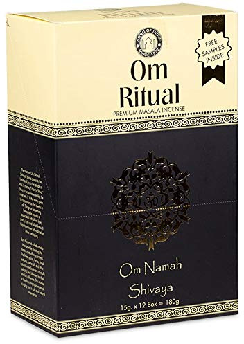 Spiru Rökelse Masala Om Ritual – rökpinnar – 12 förpackningar om 15 gram