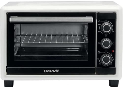 BRANDT FC16CW - Four électrique - Convection naturrelle - 16 litres - 1.2 kWatt - blanc, 33.5x41x28 cm