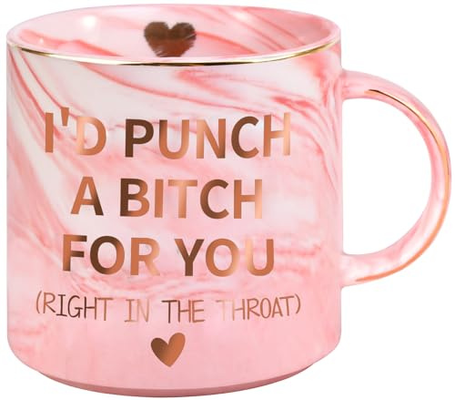 Ulrhpc Mothers Day Gifts for Mom Wife from Daughter Son, Birthday Gifts for Women Her Girlfriend Sisters Friends, 12 OZ Funny Coffee Mug, Valentines Galentines Day Christmas Stocking Stuffers