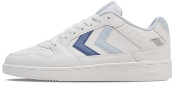 hummel Damen ST. Power Play WMNS Sneaker, White/Ballad Blue, 40 EU