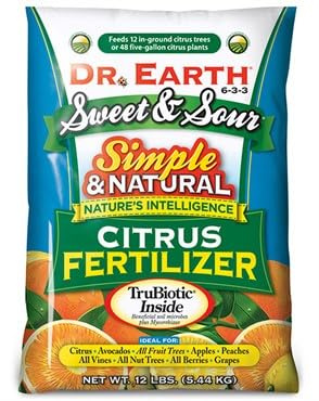 Fertilizer Dr. Earth Sweet & Sour Citrus Fertilizer - 12lb - Bag
