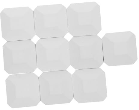IMIKEYA 10pcs Bbq Grill Replacement Parts Cordierite Briquettes for Gas Grilling Versatile for Outdoor Cooking Smokers