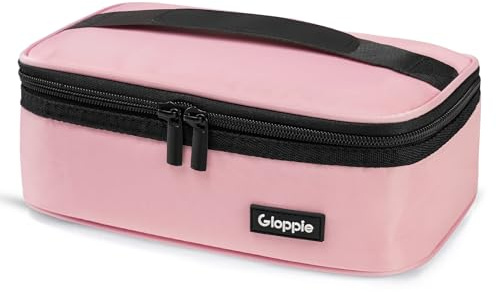 Gloppie Borsa Termica Mini per Insulina, Impermeabile Borsa Frigo Piccola Borse Termico da Viaggio, Rosa