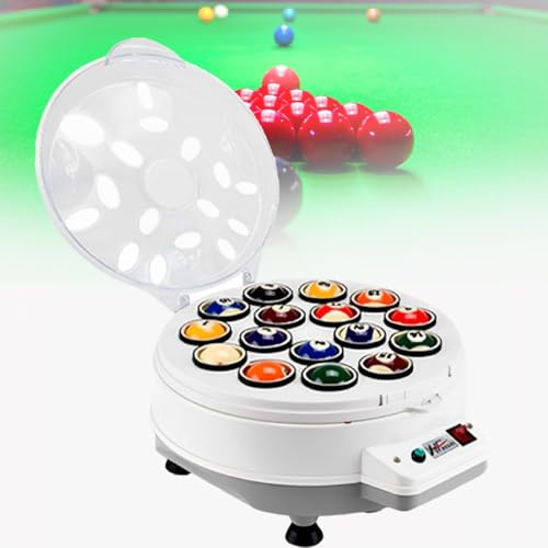 Biljardstädmaskin, Pool Ball Polermaskin Automatisk rengöringsmaskin 16/22 boll biljardboll rengöring Lämplig för biljardset Snooker set 16balls
