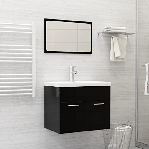 Sophrelle Lavabo Empotrado con Grifo cerámica Blanco 61x39x18 cm Blanco,148624