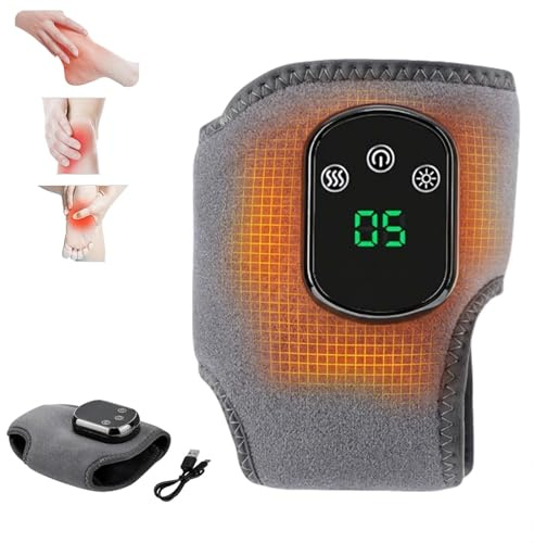 Venaflex Masajeador Pies, Masajeador De Pies 3 En 1, Masaje Para Pies Con Neuropatía, Masajeador De Tobillos Inalámbrico Y Portátil, Equipado Con 3 Modos De Vibración Y 5 Niveles De Calor