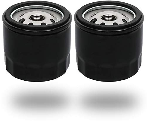 HOODELL 2 Pack 12 050 01-S Oil Filter for Kohler Engine Lawn Mower, Troy Bilt Bronco 12 050 01, Professional 1205001-S 12 050 01-S1 Oil Filter