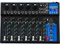 Depusheng HT7 Table de mixage audio Bluetooth portable avec table de mixage USB DJ Prise MP3 Alimentation 48 V pour enregistrement informatique Table de mixage 7 canaux pour enregistrement studio