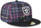 New Era Herren Mütze Las Vegas Raiders 2024 NFL Crucial Catch Plaid 59FIFTY Fitted Hat Schwarz