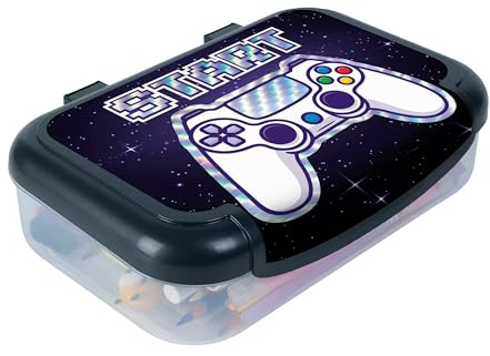 ZIPIT Federmäppchen aus recyceltem Kunststoff für Jungen, Großes Mäppchen für die Schule, Gaming Etui für Kinder