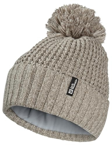 Jack Wolfskin Unisex Medley Knit W Beanie-Mütze, Linen, M EU