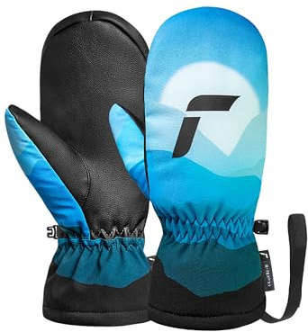 Reusch Carter R-TEX XT Junior Guanti invernali caldi, impermeabili, antivento e traspiranti, guanti da sci per bambini, ragazzi e ragazze