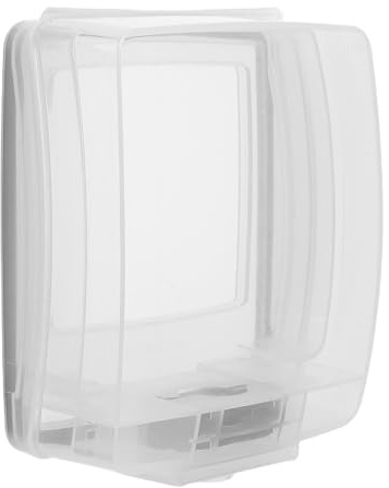 ABOOFAN Boîtier de Prise Électrique Extérieur Étanche Boîte Étanche pour Prise Plastique Ip55 Protection Contre la Poussière et L'eau Installation Facile en Espaces Publics et Industriels