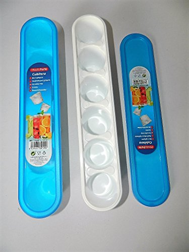 2 x CUBITERA cubitos de hielo gigantes cóctel molde 2 x 6 hielo Ice Box