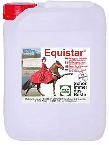 Stassek Equistar Fellglanz- u. Mähnenspray 5 Liter Equistar Fellglanz - Mähnen-und Schweifspray
