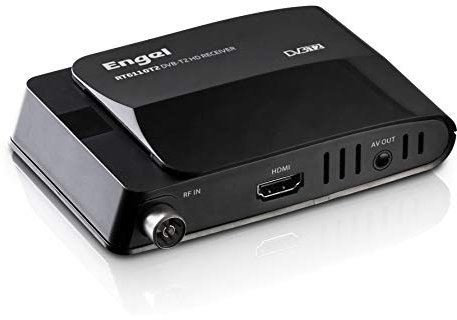Engel Axil Receptor decodificador TDT2 (DVB-TD) HDMI, grabación HD, Función Timeshift, PVR - Engel RT6110, Negro