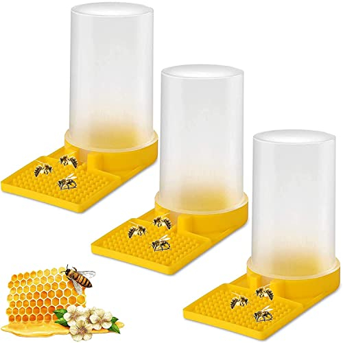 Bienentränke 3 Stücke Bienen Wasser Feeder Bienen Eingang Feeder Flüssigkeit Fütterungsanlage Wasserspender Bienenstock Trinkschale Bienenfütterung Eingang Trinkschale Imkereibedarf