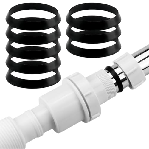 8 Piezas Juego de Juntas para Tapones de olores, Juntas de sifón para Fregadero de Cocina, Juntas de Sellado de 35,5mm