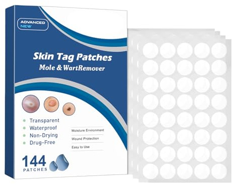 Patch Rimuovi pois verruche, patch rimuovi verruche cutanee, patch adesivi rimuovi verruca a pois, patch traspiranti rimuovi verruca cutanee adesivi per viso corpo