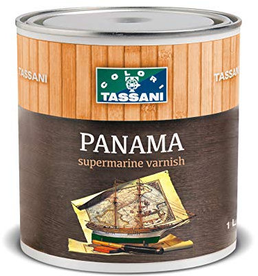 Tassani Panama Supermarine Vernice Flatting Lucida per Barche, yacth, Legno 0,75
