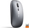 INPHIC Raton inalámbrico, 2.4G Raton inalámbrico Recargable con Receptor USB, 3 Niveles Ajustables De dpi para Computadora PortáTil, Pc, Mac, Computadora, Macbook,Gris