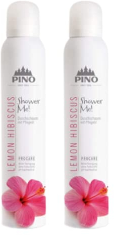 Pino Shower Me! Duschschaum Lemon Hibiscus 2 x 200 ml
