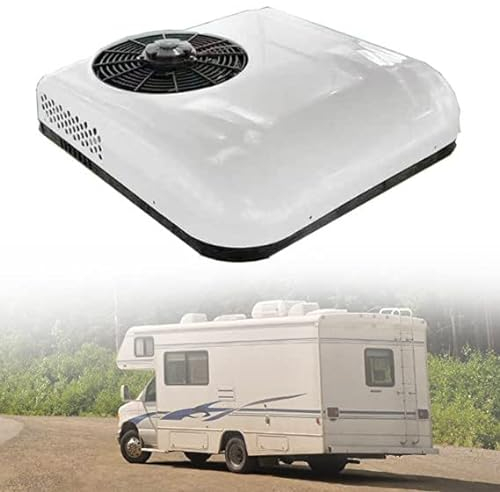 Aire Acondicionado para Coche,Aire Acondicionado De Techo para Vehículos Recreativos,Ideal para Camiones, Autobuses, Autocaravanas, Vehículos Agrícolas,12V/24V DC