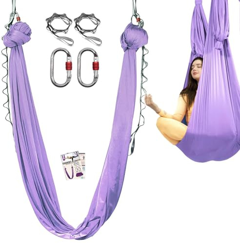 Aerial - Asciugamano da yoga, 5 m, per adulti (5 m) (LP)