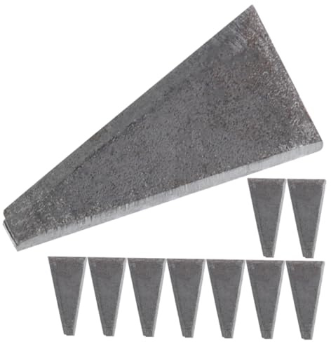 Artibetter 10pièces Coin De Fixation De Hache Acier Au Accessoire Installation De Manche De Hache Coin Robuste Pour Marteau
