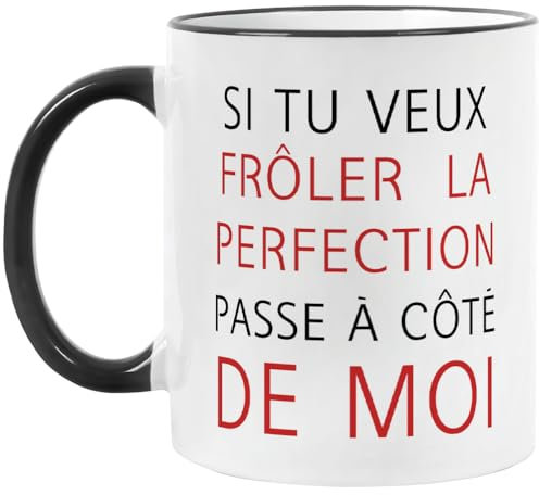 Fatbaby Drôle tasse de café cadeau pour collègue de bureau femme homme, cadeau de Noël d'anniversaire pour un ami