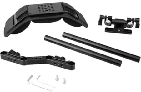Corghd Axelmonteringsrigg med 15 mm stångstöd och axeldyna för videovideokamera/DSLR-kamera