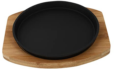 Mikinona Plancha Grill Antideslizante Plancha De Hierro Para Barbacoa Parrilla Para Asar Placa De Asar Teppanyaki Utensilios De Cocina