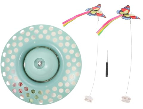 YARNOW 1ensemble Set De Jouets Interactifs pour Chat avec Rotatifs Jouet Mouvement pour Instinct De Chasse pour Anniversaire des Animaux De Compagnie
