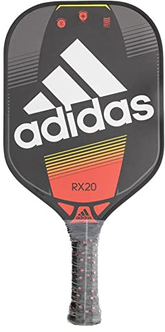 adidas RX20 Composite Pickleball Paddle, Low Density Polypropylene Honeycomb Core, Fiber Glass Face