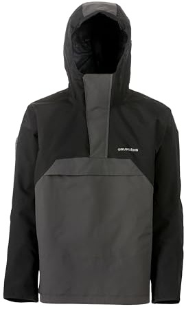 Grundéns Anorak Full Share, Noir/Gris, XL