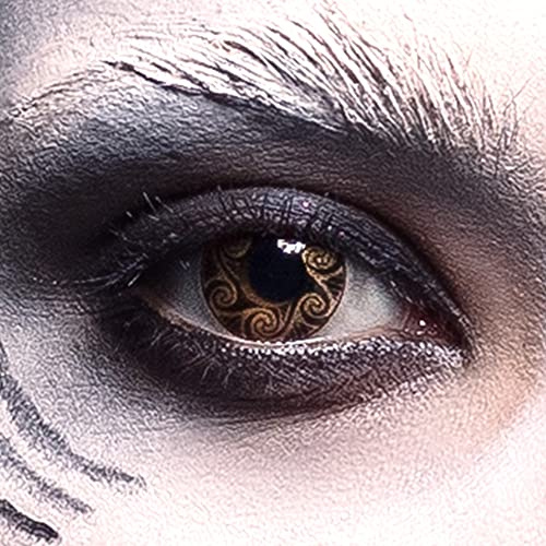 Boland - Lentilles de Contact de Couleur, 2 pièces, lentilles de 12 Mois, sans Ordonnance, Port journalier, Carnaval, soirée déguisée