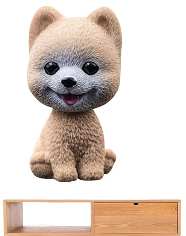 Wackeldackel Fürs Auto - Wackelfigur Hund, Wackelkopffigur, Lustige Dashboard Dekoration für Zuhause und Als Geschenk