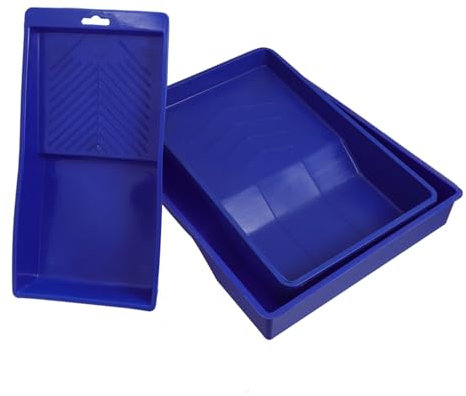 Hemobllo 3pezzi Vassoi Per Facili Vassoi Per Applicazione Vernice Miscelazione Colori e Utilizzo Per Vernice Per e