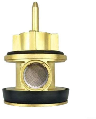 NexRen Noyau de valve de chasse d'eau dissimulé, noyau de valve en cuivre pour réparation de toilettes, compatible avec les modèles de presse manuelle et pédale (A)