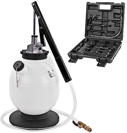 DEMA Getriebeöl Öl Einfüllgerät Befüllgerät Öleinfüllgerät Ölwechsel 7,5 L mit Handpumpe